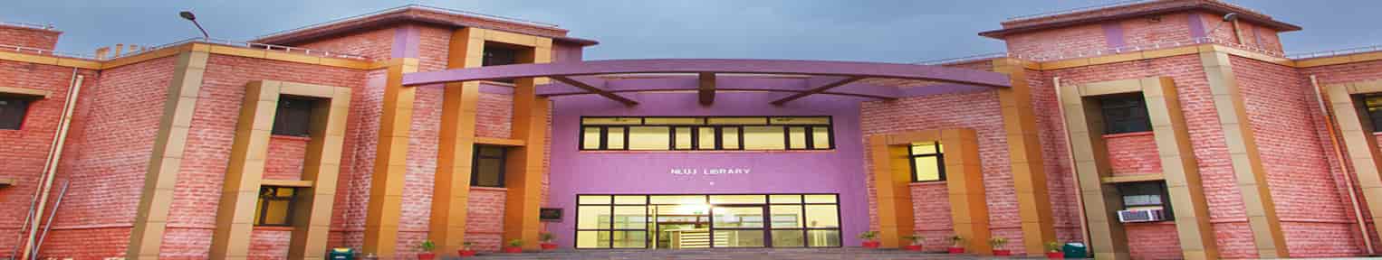 National Law University  NLU Jodhpur banner