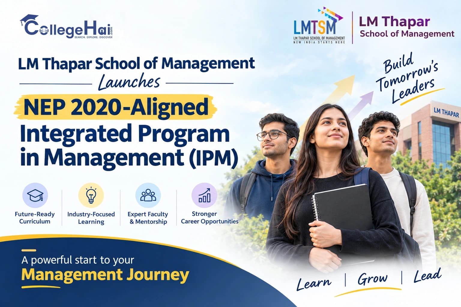 LM Thapar School of Management Announces Integrated Program in Management (IPM) Aligned with NEP 2020