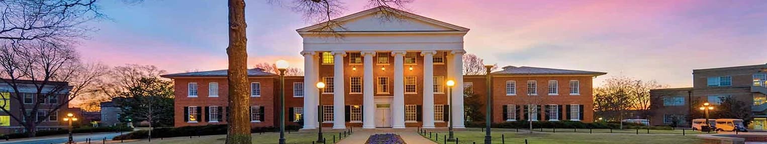 University of Mississippi University banner