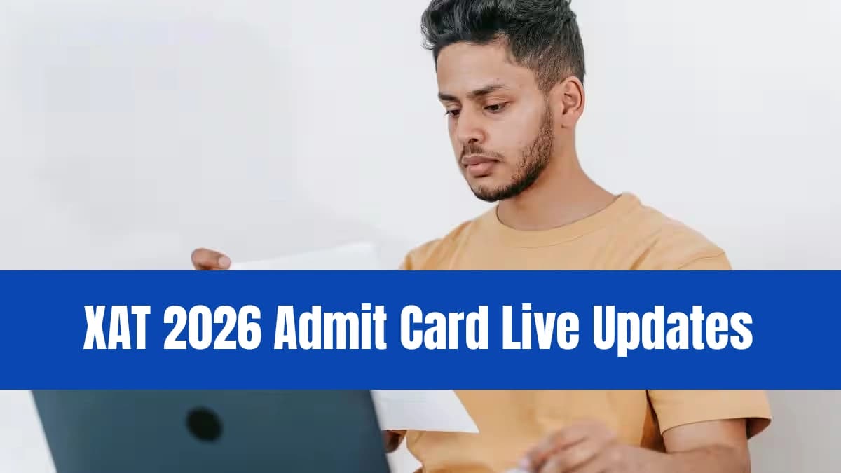 XAT 2026 Admit Card Live Updates: Hall Tickets to Release Tomorrow