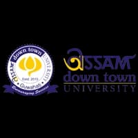 Assam Down Town University Logo