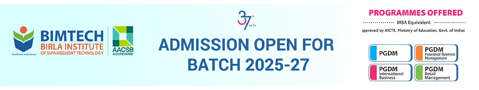 Birla Institute of Management Technology (BIMTECH)