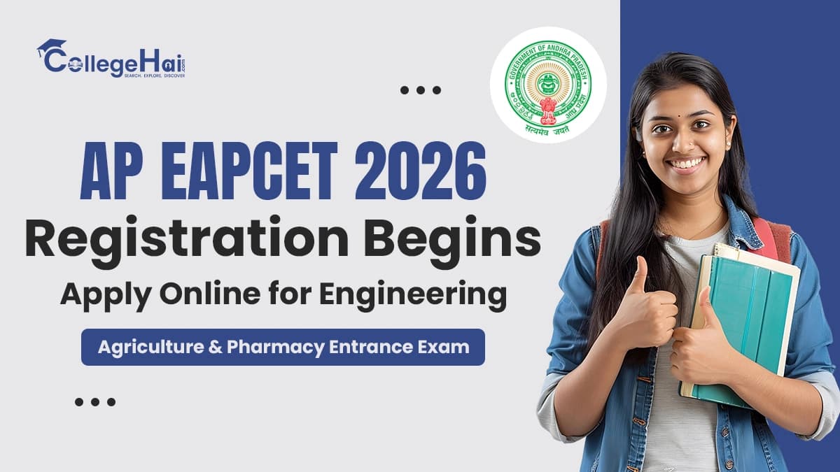 AP EAPCET 2026 Registration Begins: Apply Online for Engineering, Agriculture & Pharmacy Entrance Exam