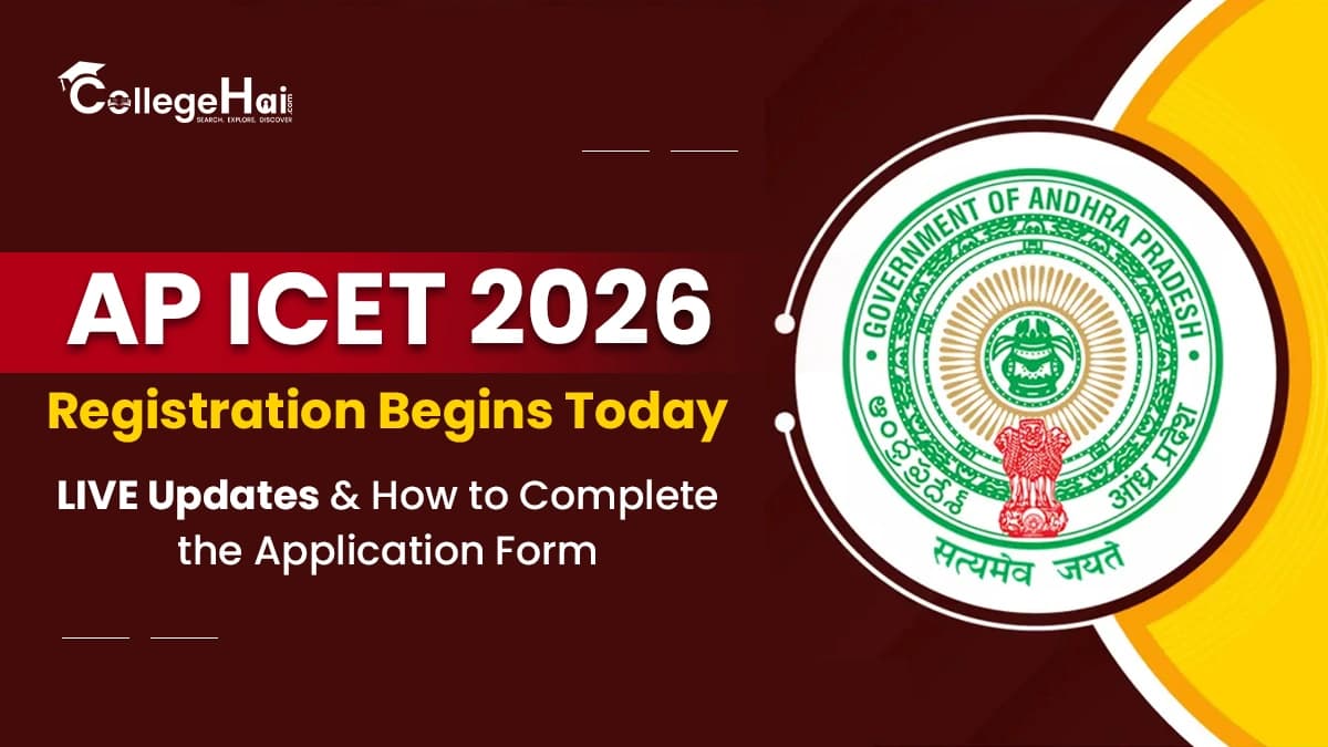 AP ICET 2026 Registration Begins Today – LIVE Updates & How to Complete the Application Form