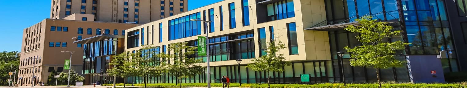 Cleveland State University Cleveland banner