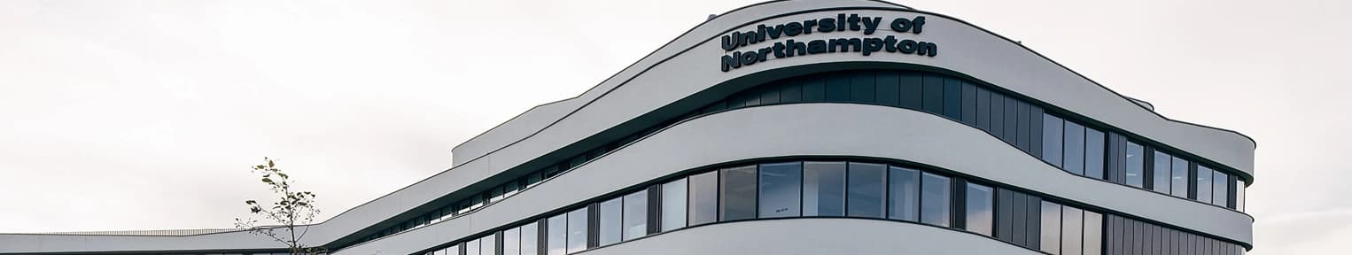 University of Northampton Northampton banner