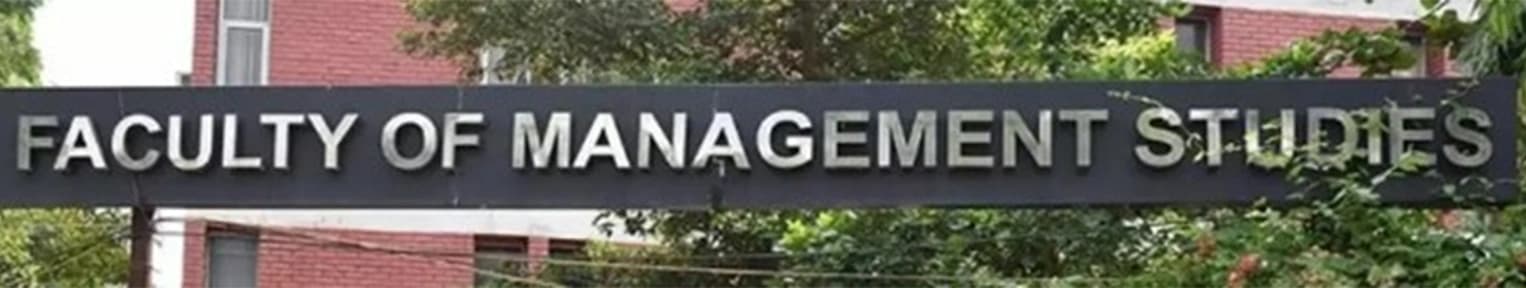 Faculty of Management Studies, University of Delhi