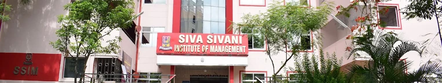 Siva Sivani Institute of Management