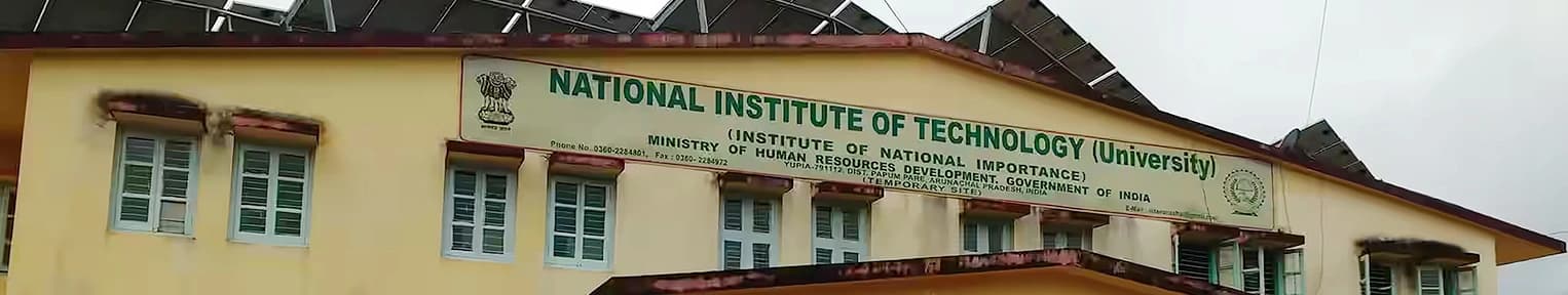 National Institute of Technology Arunachal Pradesh