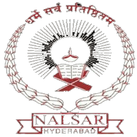 NALSAR University of Law Hyderabad Logo
