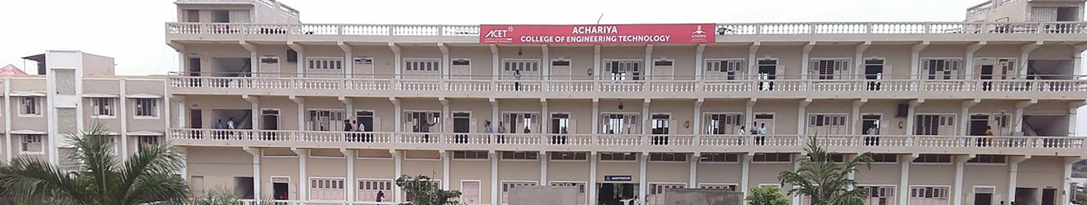 Achariya College of Engineering Technology