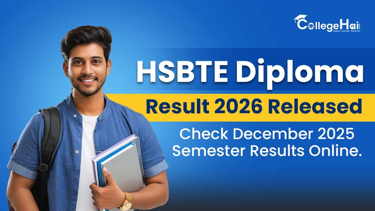 HSBTE Diploma Result 2026 Released: Check December 2025 Semester Results Online