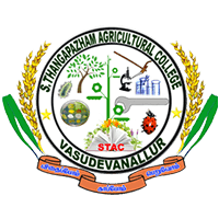 S.Thangapazham Agriculture College Logo
