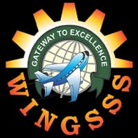 Wingsss College of Aviation Technology (WCAT) Logo