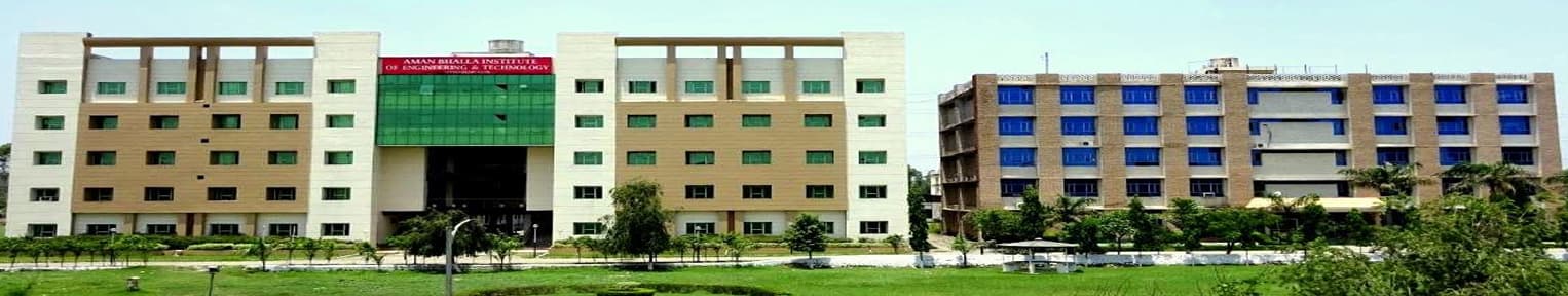 Aman Bhalla Institute of Engineering and Technology
