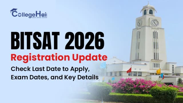 BITSAT 2026 Registration Update