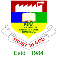 PSNA College of Engineering and Technology Logo