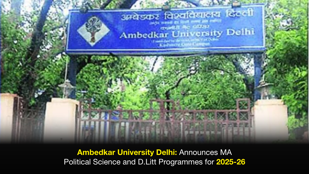 ambedkar-university-delhi-announces-ma-political-science-and-d-ambedkar-university-delhi