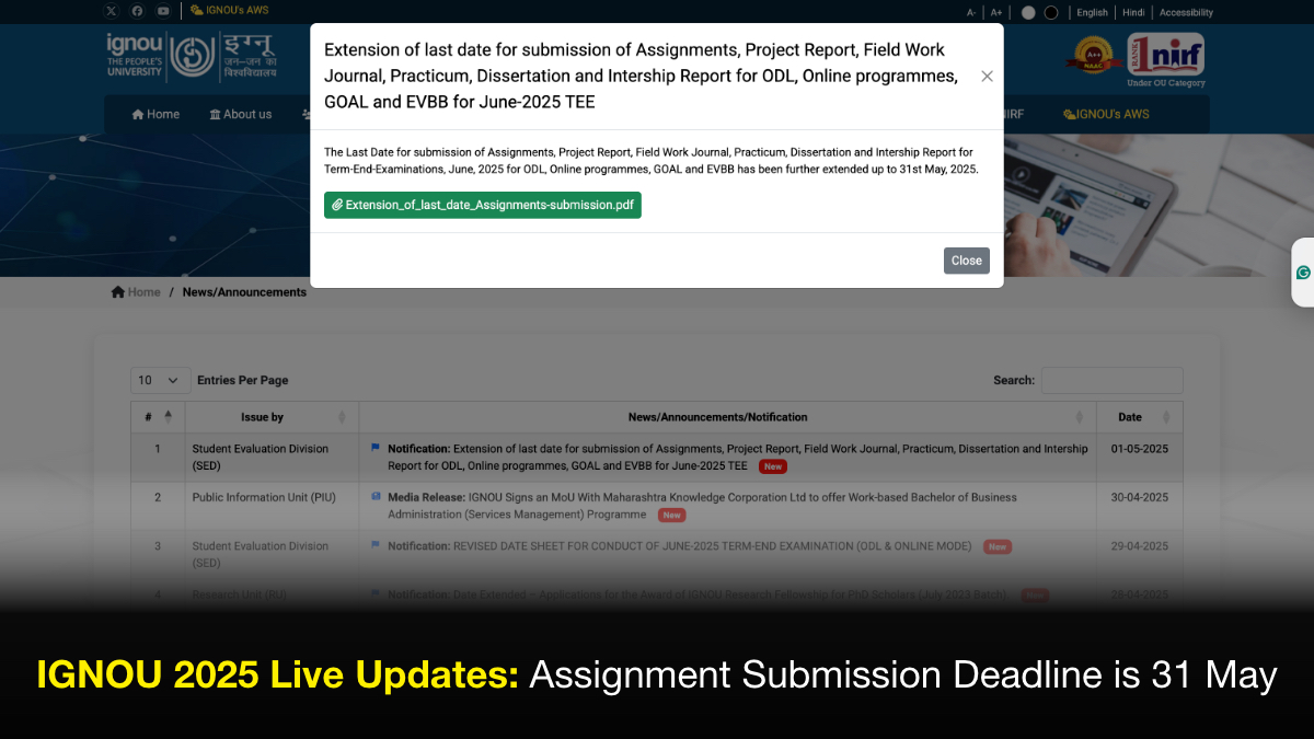 ignou-2025-live-updates-assignment-submission-deadline-is-31-may-ignou-2025-live-updates-ignouacin