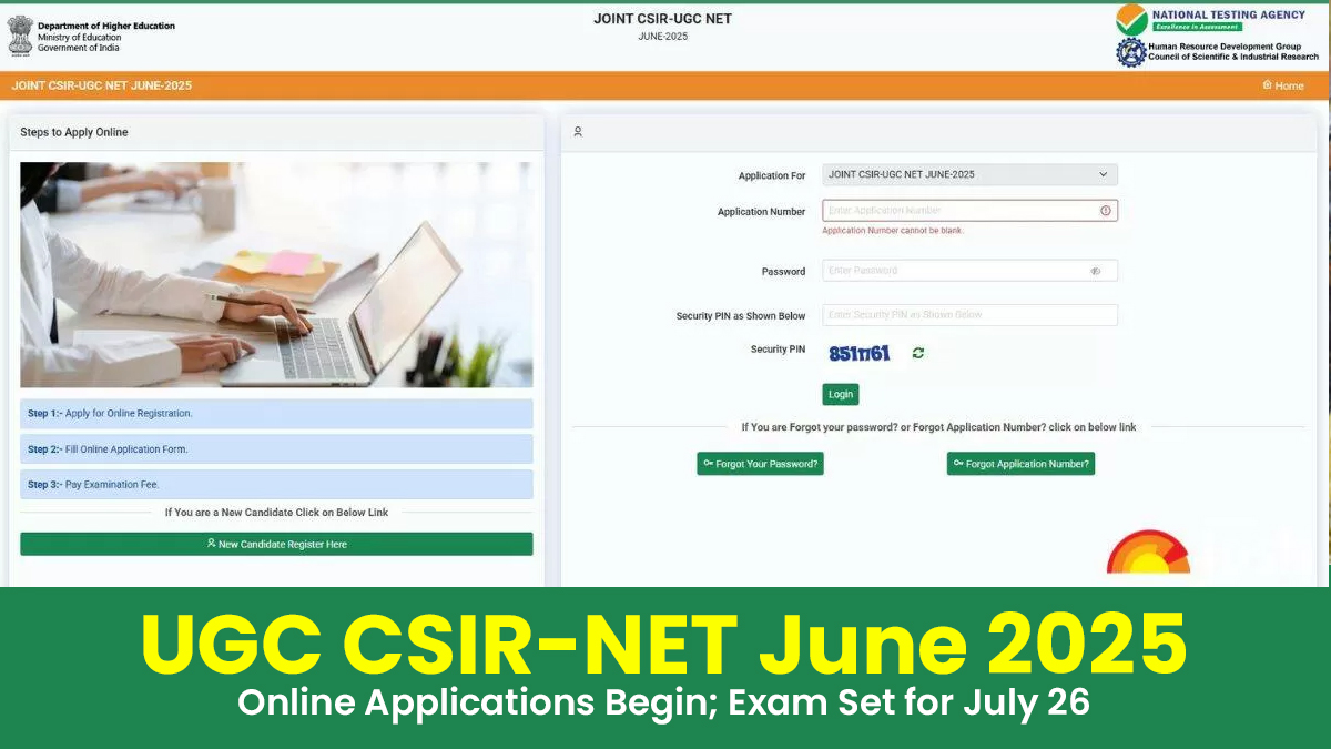 ugc-csirnet-june-2025-online-applications-begin-exam-set-for-july-26-ugc-csirnet-june-2025-online-applications-begin-exam-set-for-july-26