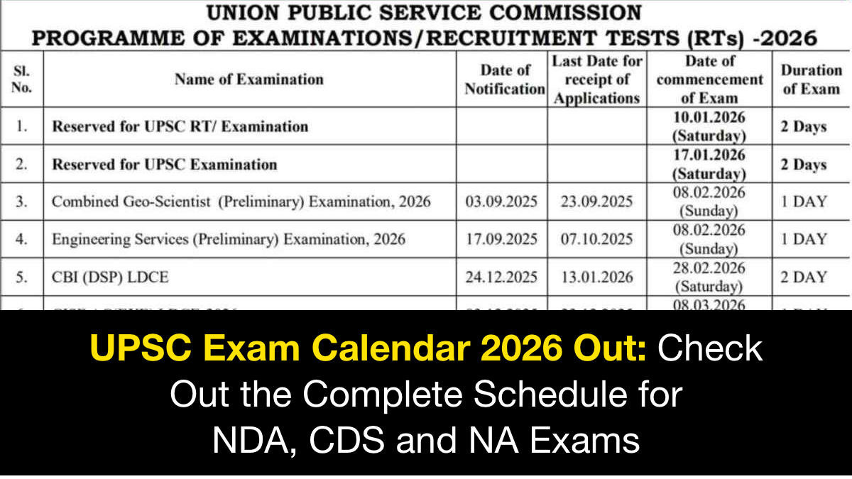 upsc-exam-calendar-2026-out-check-out-the-complete-schedule-for-nda-cds-and-na-exams-upsc-exam-calendar-2026-out-check-out-the-complete-schedule-for-nda-cds-and-na-exams